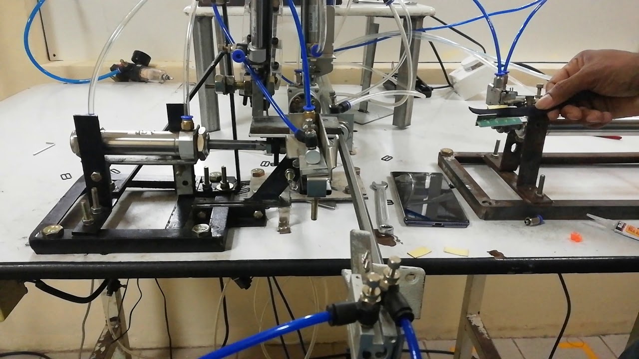 Strap making semi automated machine - YouTube