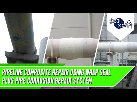 Pipeline Composite Repair using Wrap Seal PLUS Pipe Corrosion Repair System [New]
