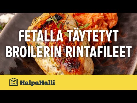 Video: Ruokahalua Täytetyt Kananrinnat