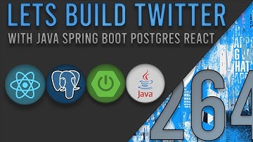 Lets Build Twitter From the Ground Up: Episode 264 || Java, Spring Boot, PostgreSQL and React