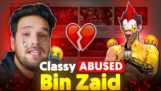 Classy FF ABUSED Bin Zaid !! ⚠️🤬 @binzaidfreefire  @classyfreefire
