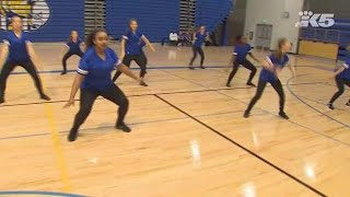 Pep Rally at Tahoma High School