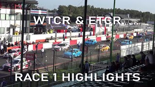 Race 1 Highlights | WTCR &amp; ETCR Belgium