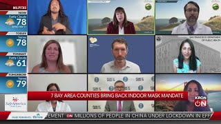 7 Bay Area counties bring back indoor mask mandate