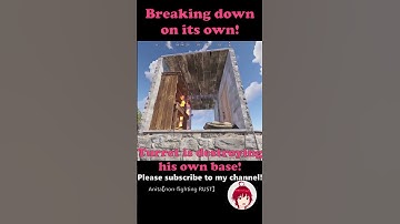 A flame turret goes on a rampage! #rust #anita #shorts