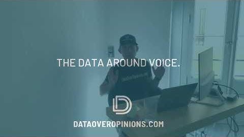 Data Driven Daily Tip 315  - The Data Around Voice