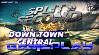 "Speed Junkies" Split/Second - RACE: DownTown Central Gameplay  (1080p HD 60fps)