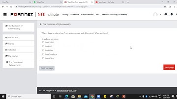 NSE 2 LESSION 12 Web Filter