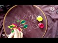 Flower painting  takiya k cover ki painting designlady hut creation