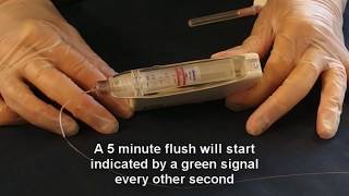 Insertion of 66 Linear Microdialysis Catheter in artificial adipose tissue