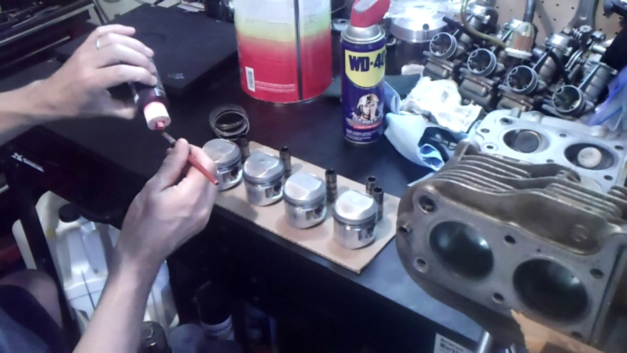 Valve Removal And Lapping (Grinding) - Gs550 Cafe Racer (Part 16) - Youtube