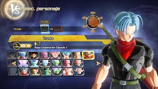 Advanced Trunks Tech Combo On Xenoverse 2