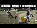 Acceleration, Plyometrics &amp; Strength Training Session for Soccer