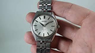 1971 Seiko Skyliner men's vintage watch. Model reference 6100-8000 - YouTube