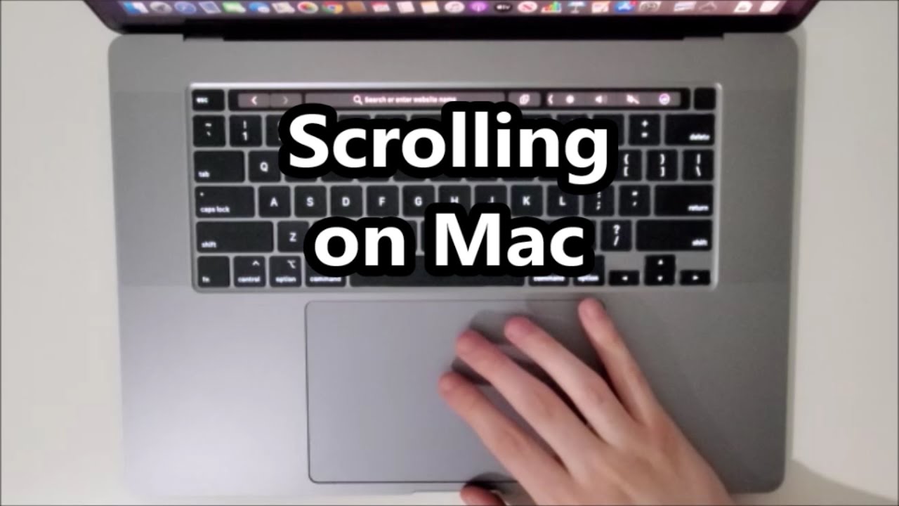 how to use mac pro touchpad