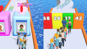 FAMILY RUN 👼🐯👩‍🍼 Walkthrough Android, iOS Gameplay All Levels ( Lvl 6-10 )