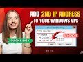 How to Set Up a Second IP on Your Windows VPS the Easy Way