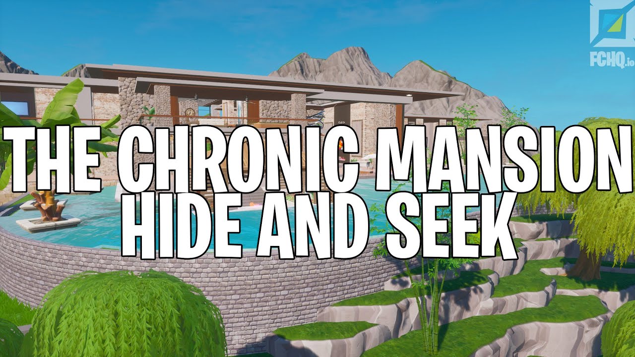 The Chronic Mansion Hide Seek Fortnite Creative Map Code Youtube