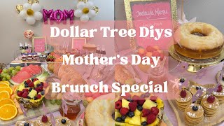 🌸Dollar Tree DIYs- Mother’s Day Brunch Special 🌸 #dollartreecrafts #asmr #dollartree  #mothersday