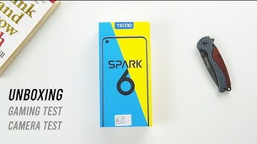 TECNO Spark 6 Unboxing (Camera & Gaming Test) - First Impression