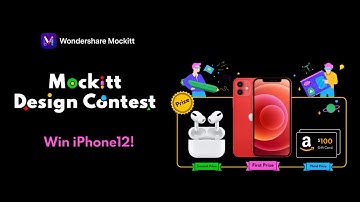 Join Mockitt Design Contest to Win iPhone 12 | UI/UX Design