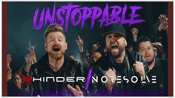 NO RESOLVE & Hinder - UNSTOPPABLE (@sia ROCK Cover) (with lead voice)