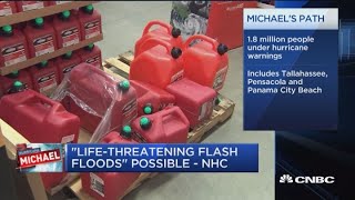 'Life-threatening flash floods' possible from Michael: National Hurricane Center