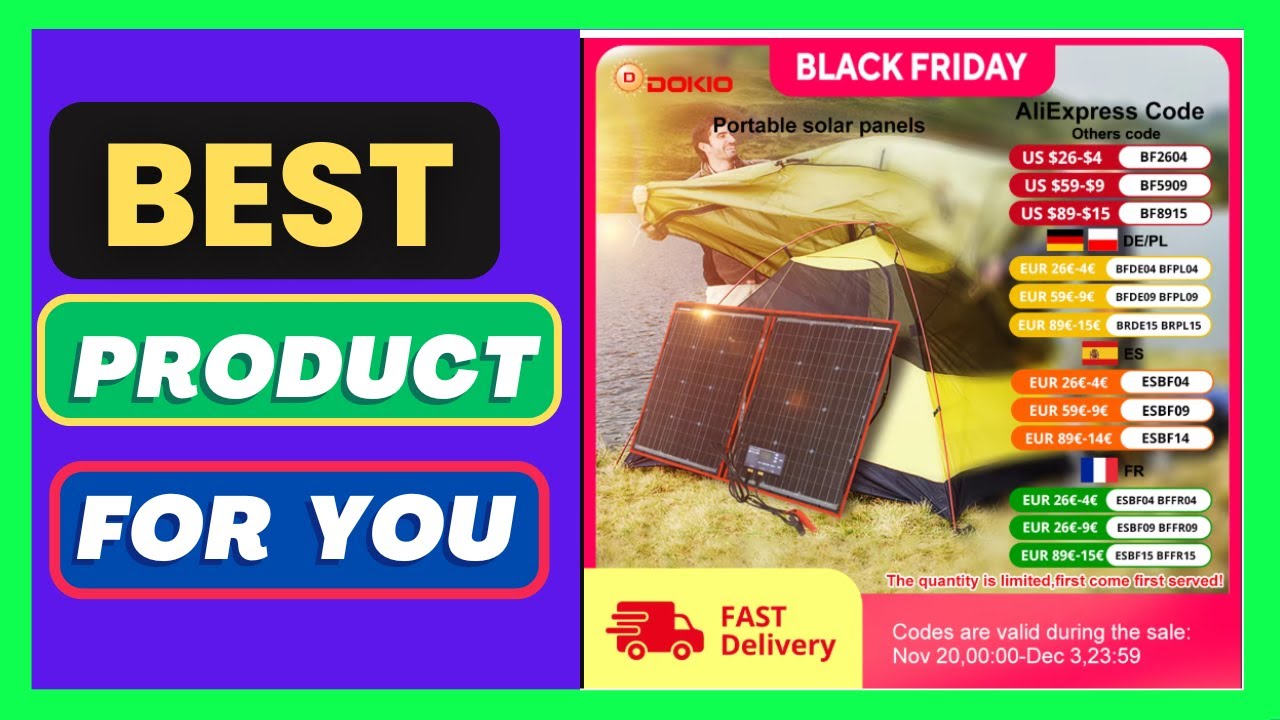 Dokio 18V 100W Portable