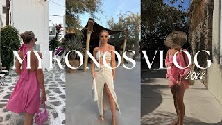 MYKONOS VLOG 2022 | WHAT I WORE, WHERE I WENT & WEDDING SEASON