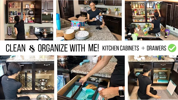 KITCHEN ORGANIZATION // CABINETS & DRAWERS 2019 //...