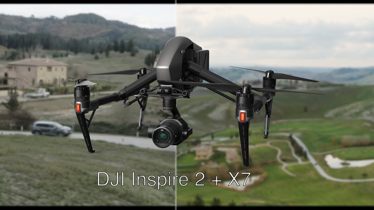 dji inspire 2 with x7