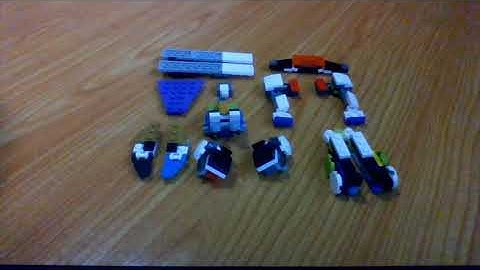 How to build a lego Transformers DOTM Sentinel Prime