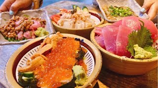 UNDER $40 Japanese SEAFOOD FEAST | TOKYO cheap eats | Best LOCAL + delicious Japanese food in TOKYO