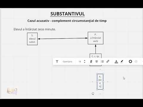 Substantiv în acuzativ - complement circumstanțial