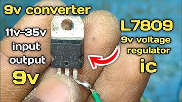 7809 Voltage Regulator IC || Amazing Idea From 7809 IC || How To Make Voltage Regulator Circuit