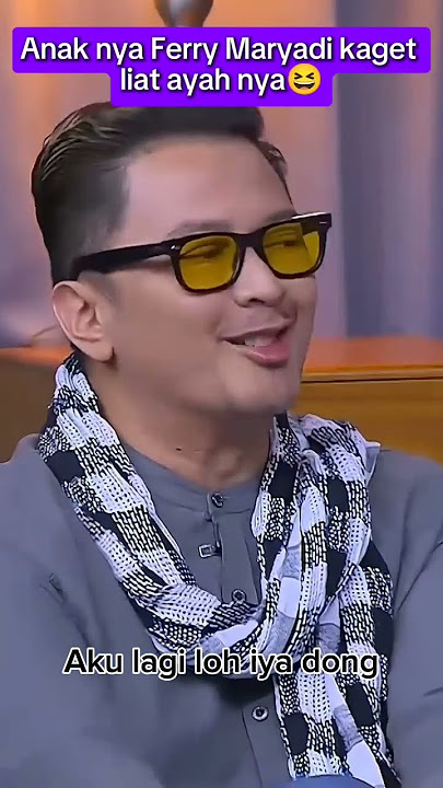 Anaknya ferry maryadi kaget liat ayahnya sendiri l Shorts tonight show #shorts #tonightshow