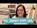 JANUARY BOOK HAUL || book outlet, book of the month, gifts, thrifted, and oh so many newbery winners