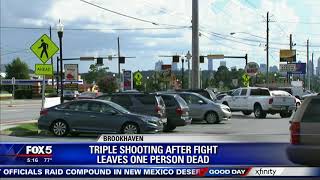 Triple shooting on Buford Highway