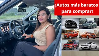 Autos Más Baratos Para Comprar