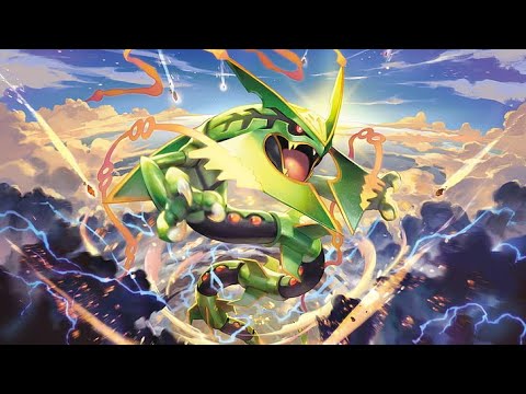 Mega Rayquaza, legendary, mega evolution, pokemon, HD phone wallpaper