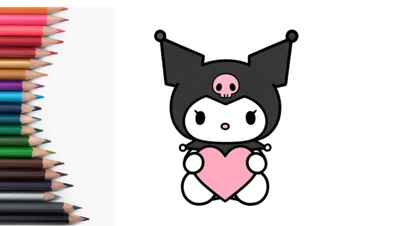 How To Draw Muromi  | Muromi Easy Drawing colouring Art | Muromi Easy Drawing for kids 