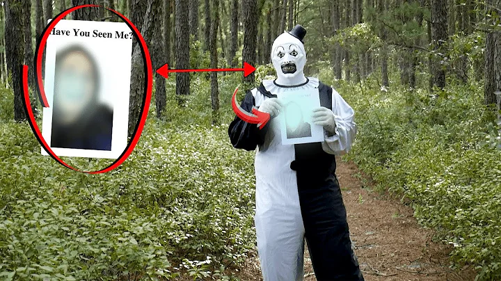 Have You Seen Me? - Scary Terrifier Clown Attacks in Woods! - WeeeClown Around