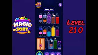 Magic Sort Level 210 Walkthrough