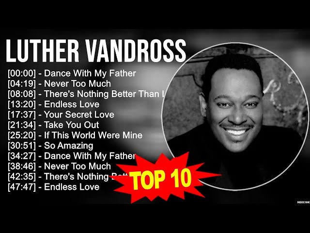 L.u.t.h.e.r V.a.n.d.r.o.s.s 2023 MIX ~ Top 10 Best Songs