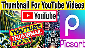 How To Make Thumbnails For YouTube Videos | PicsArt Thumbnail Tutorial For Beginners