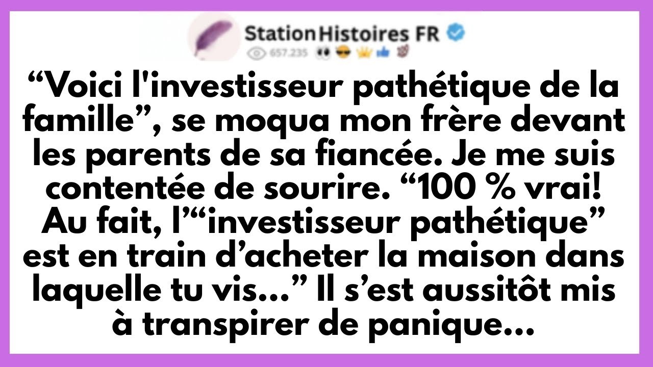 Mon Frère M’A Appelé 'Investisseur Pathétique' Devant Les Parents De Sa Fiancée – Quelques Minutes..