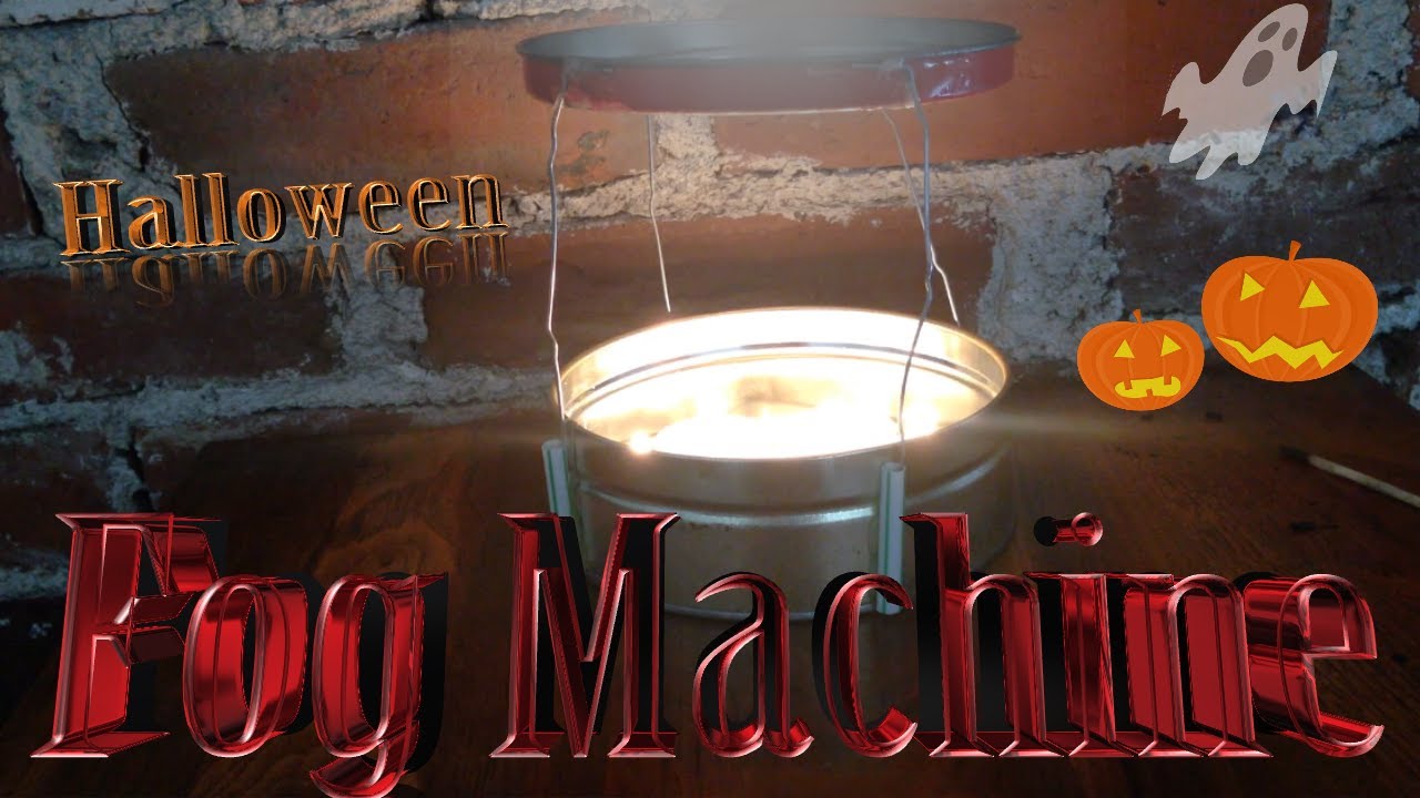 How to Make a Halloween  Fog  Machine  YouTube