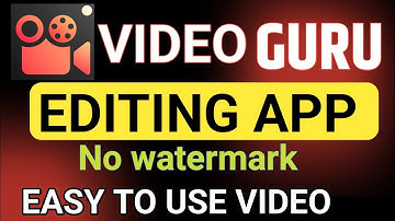 video maker |video guru editing|| how to edit videos for youtube.