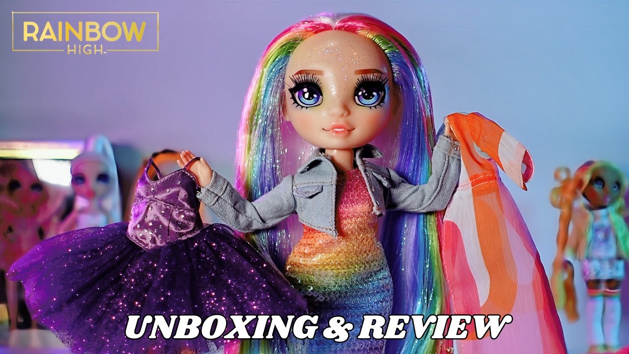 RAINBOW HIGH HAIR SALON, Unboxing and Review