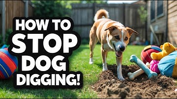 Stop Dogs Digging - How to Prevent Dog Digging